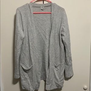 A new day grey cardigan with pockets size m